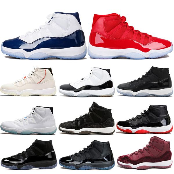 Mens Basketball Shoes 11 11s Platinum Tint Concord 45 Cap and Gown Closing Ceremony Legend Blue Women Outdoor sports sneakers 5.5-13
Mens Basketball Shoes 11 11s Platinum Tint Concord 45 Cap and Gown Closing Ceremony Legend Blue Women Outdoor sports sneakers 5.5-13