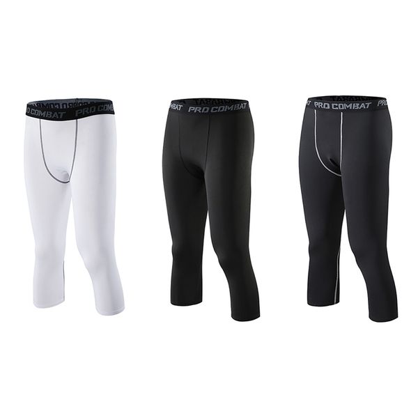 men's pants calf-length sweat absorption quick drying elastic sports running fitness training tights trousers, Black;blue
men's pants calf-length sweat absorption quick drying elastic sports running fitness training tights trousers, Black;blue