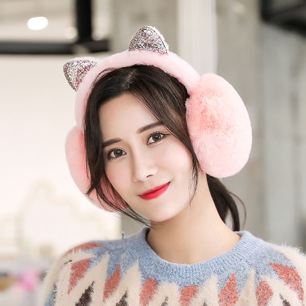 mlxslky 2018 new women's autumn and winter warm earmuffs foldable earmuffs fashion cute womens, Blue;gray
mlxslky 2018 new women's autumn and winter warm earmuffs foldable earmuffs fashion cute womens, Blue;gray