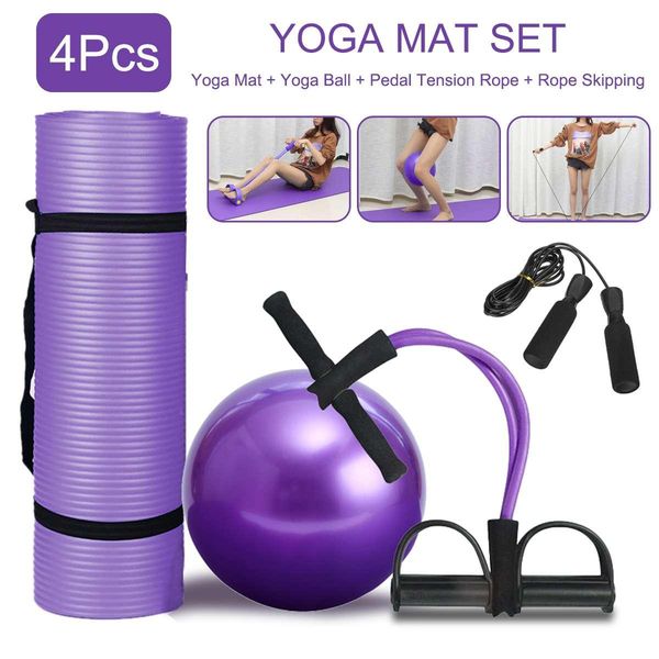 4pcs sports fitness yoga ball set includes 65cm fitball pilates balance gym exercise yoga ball 10mm yoga mat pedal ttension rope bvnkh
4pcs sports fitness yoga ball set includes 65cm fitball pilates balance gym exercise yoga ball 10mm yoga mat pedal ttension rope bvnkh