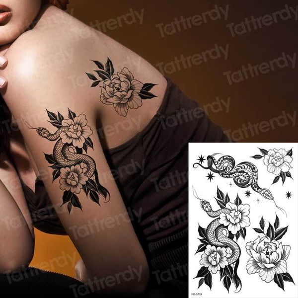 temporary back tattoos black snake flower tattoo for woman girls stretch tattoo designs body stickers water transfer decal
temporary back tattoos black snake flower tattoo for woman girls stretch tattoo designs body stickers water transfer decal