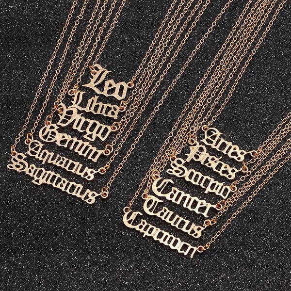 personalized zodiac sign 12 constellation letters pendant necklace femme charm gold color choker necklace for women jewelry gift, Silver
personalized zodiac sign 12 constellation letters pendant necklace femme charm gold color choker necklace for women jewelry gift, Silver