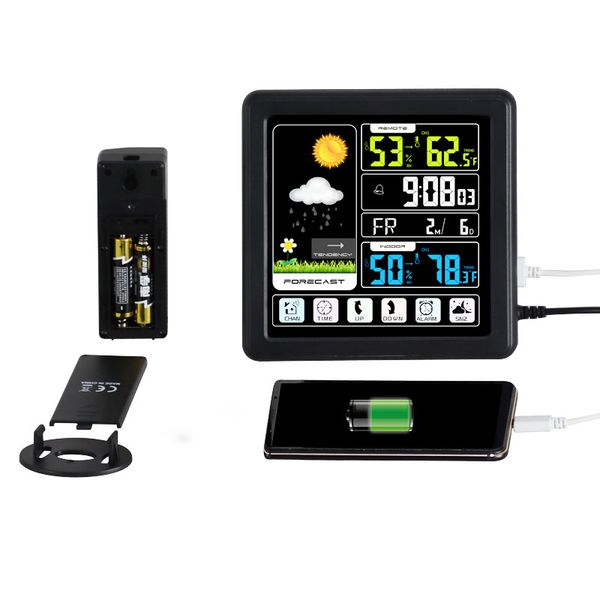 ts-3310-wg full touchs screen wireless weather station multi-function color screen indoor and outdoor temperature humidity meter
ts-3310-wg full touchs screen wireless weather station multi-function color screen indoor and outdoor temperature humidity meter