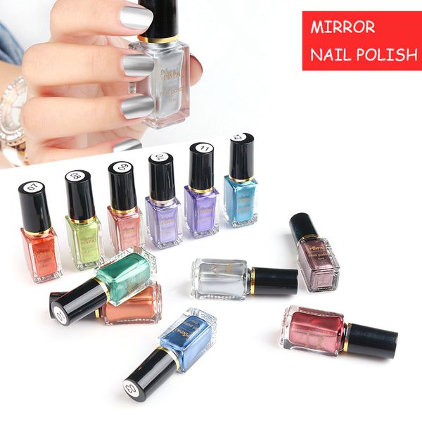12 colors 6ml silver metallic mirror nail polish nail varnish set with base coat
12 colors 6ml silver metallic mirror nail polish nail varnish set with base coat
