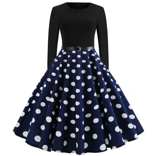 woman clothes summer dress women polka dot patchwork elegant vintage dress long sleeve big swing plus size party dresses casual chrismas, Black;gray
woman clothes summer dress women polka dot patchwork elegant vintage dress long sleeve big swing plus size party dresses casual chrismas, Black;gray