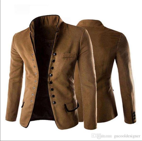 осень твердые мужских блейзеры вскользь конструктора mens тонкой одежда мода мужское outerwears с однобортным, White;black 
осень твердые мужских блейзеры вскользь конструктора mens тонкой одежда мода мужское outerwears с однобортным, White;black