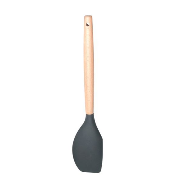 silicone kitchen set cooking tools utensils set spatula shovel soup spoon with wooden handle special heat-resistant design
silicone kitchen set cooking tools utensils set spatula shovel soup spoon with wooden handle special heat-resistant design