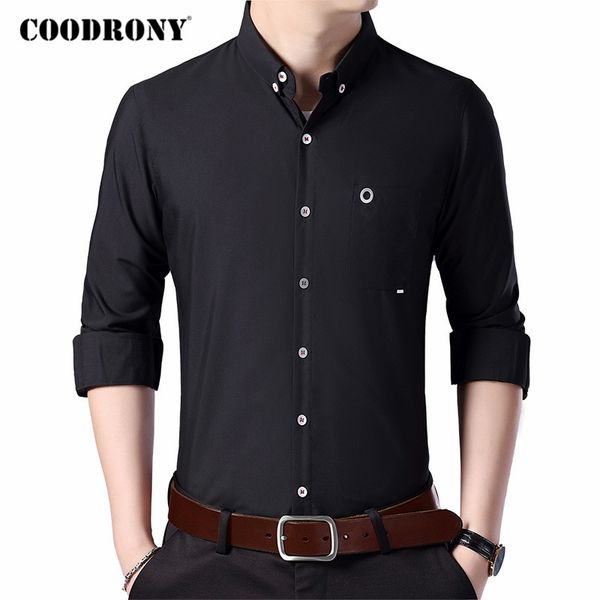 coodrony brand shirt men spring autumn fashion casual mens shirts real pocket long sleeve chemise homme business mens wear c6057, White;black
coodrony brand shirt men spring autumn fashion casual mens shirts real pocket long sleeve chemise homme business mens wear c6057, White;black