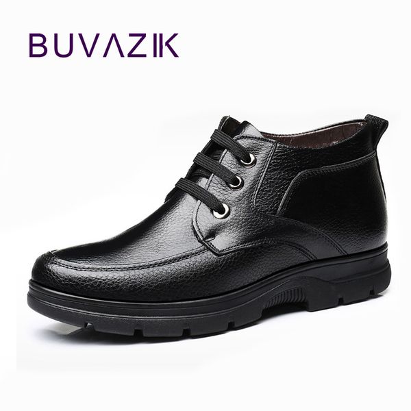 buvazik 2018 new men genuine leather boots men ankle winter warm and velvet cotton shoes waterproof snow boots big size, Black
buvazik 2018 new men genuine leather boots men ankle winter warm and velvet cotton shoes waterproof snow boots big size, Black