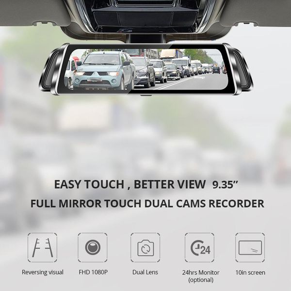 full screen smart rearview mirror hd driving recorder 10 inch dual lens rearview mirror driving recorder reversing image car
full screen smart rearview mirror hd driving recorder 10 inch dual lens rearview mirror driving recorder reversing image car