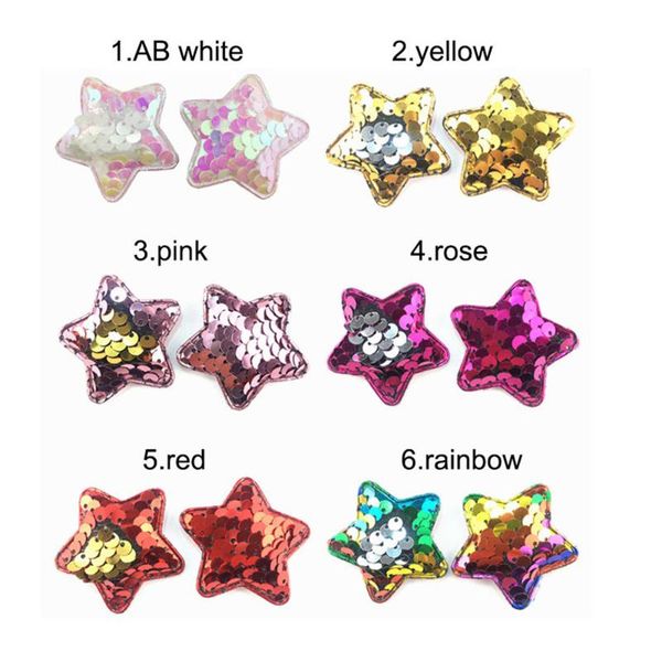 wholesale 100pcs/lot 4cm reversible star hair bow sewing applique diy hair accessories 6 colors u pick, Slivery;white
wholesale 100pcs/lot 4cm reversible star hair bow sewing applique diy hair accessories 6 colors u pick, Slivery;white