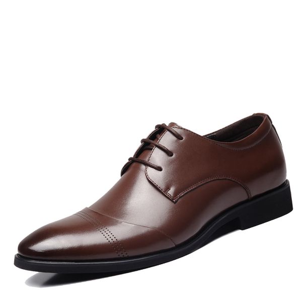 new 2016 patent leather pointed oxfords men height increasing classic business shoes men's dress shoes size 46, Black
new 2016 patent leather pointed oxfords men height increasing classic business shoes men's dress shoes size 46, Black