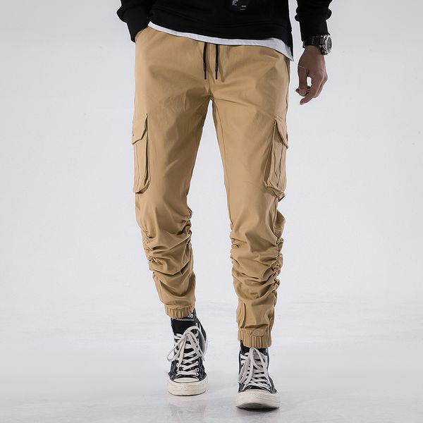 2019 cotton mens multi-pocket harem pant men streetwear cargo pants hip hop casual male sweatpants tatical joggers trousers, Black
2019 cotton mens multi-pocket harem pant men streetwear cargo pants hip hop casual male sweatpants tatical joggers trousers, Black
