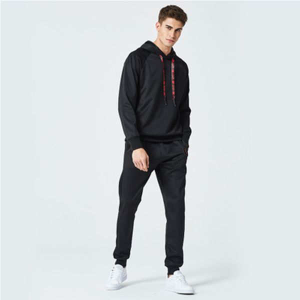 spring and summer new men's leisure hoodies and hooded suit outdoor sport pants, Gray
spring and summer new men's leisure hoodies and hooded suit outdoor sport pants, Gray