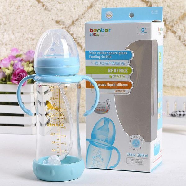 2020 new temperature sensing glass automatic feeding bottle baby width caliber automatic gourd glass feeding bottle 280ml
2020 new temperature sensing glass automatic feeding bottle baby width caliber automatic gourd glass feeding bottle 280ml