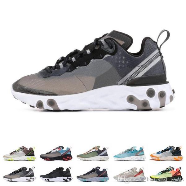classic epic react element 87 mens running shoes neptune greens undercover blue sail light bone mens trainers women sports sneakers 36-45
classic epic react element 87 mens running shoes neptune greens undercover blue sail light bone mens trainers women sports sneakers 36-45