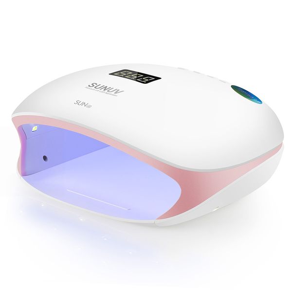 sunuv sun4s nail lamp 48w uv led nail dryer for curing gels polish with smart sensor manicure art salon equipment brand new
sunuv sun4s nail lamp 48w uv led nail dryer for curing gels polish with smart sensor manicure art salon equipment brand new