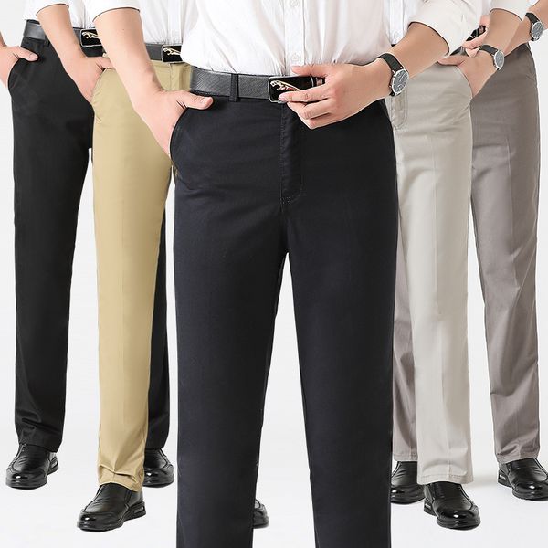 2020 fashion casual pants men summer thin men's suit pants male classic business classic straigh trousers plus size pantalon hom, Black
2020 fashion casual pants men summer thin men's suit pants male classic business classic straigh trousers plus size pantalon hom, Black