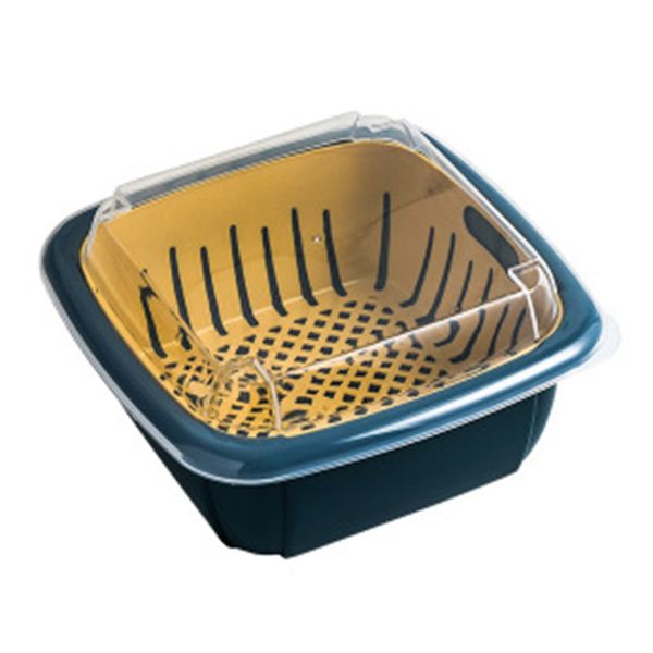 multifunctional refrigerator sealed drain fresh-keeping box double-layer fruit and vegetable basket
multifunctional refrigerator sealed drain fresh-keeping box double-layer fruit and vegetable basket