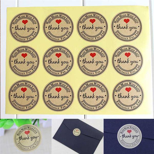 thank you self-adhesive stickers custom round labels paper wedding supplies bag kraft label stickers gifts decoration
thank you self-adhesive stickers custom round labels paper wedding supplies bag kraft label stickers gifts decoration