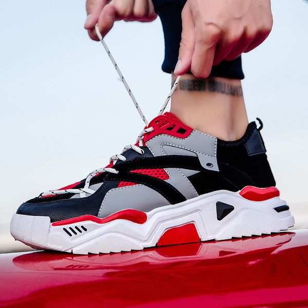 high-quality men running shoes men sneakers lace-up athletic breathable mesh outdoor walking comfortable sport shoes b31-55
high-quality men running shoes men sneakers lace-up athletic breathable mesh outdoor walking comfortable sport shoes b31-55