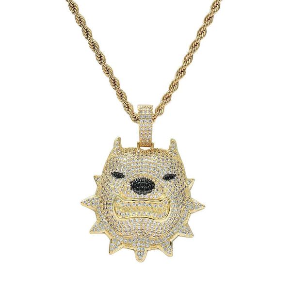 hip hop american bully pitbull pendant necklaces for men women luxury diamonds dog pendants 18k gold plated copper zircon pet jewelry gift, Silver
hip hop american bully pitbull pendant necklaces for men women luxury diamonds dog pendants 18k gold plated copper zircon pet jewelry gift, Silver