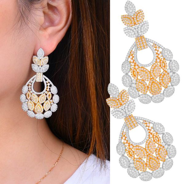godki trendy exquisite high qualty drop pendant earrings jewelry for women bridal wedding party daily popular jewelry, Silver
godki trendy exquisite high qualty drop pendant earrings jewelry for women bridal wedding party daily popular jewelry, Silver
