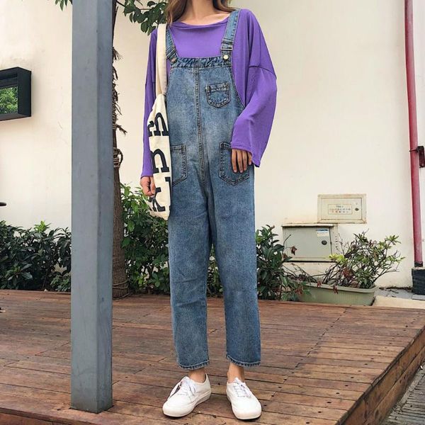 fashion women denim overalls rompers belted pockets casual casual jumpsuit jumpsuits female students rompers jeans, Black;white
fashion women denim overalls rompers belted pockets casual casual jumpsuit jumpsuits female students rompers jeans, Black;white