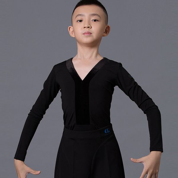 professional boys latin ballroom dance children long sleeves bodysuit training or performance dancing wear for kids dwy2874, Black;red
professional boys latin ballroom dance children long sleeves bodysuit training or performance dancing wear for kids dwy2874, Black;red