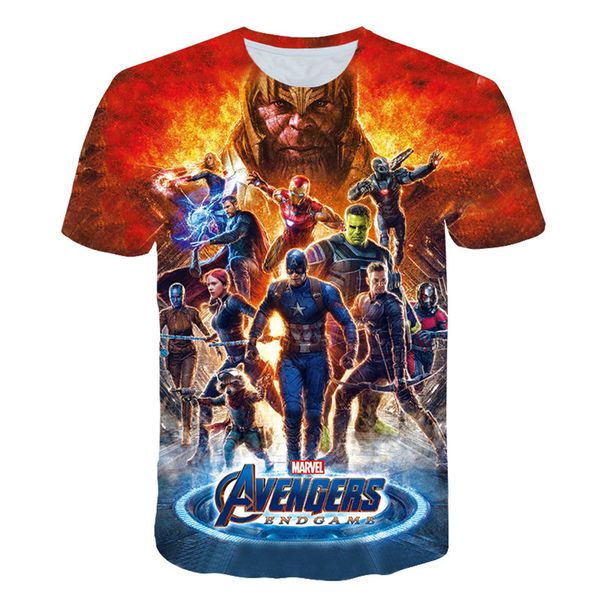2019 summer new fashion 4 endgame quantum war 3d printed t shirts men/women shirt iron man cosplay short sleeve costume, White;black
2019 summer new fashion 4 endgame quantum war 3d printed t shirts men/women shirt iron man cosplay short sleeve costume, White;black