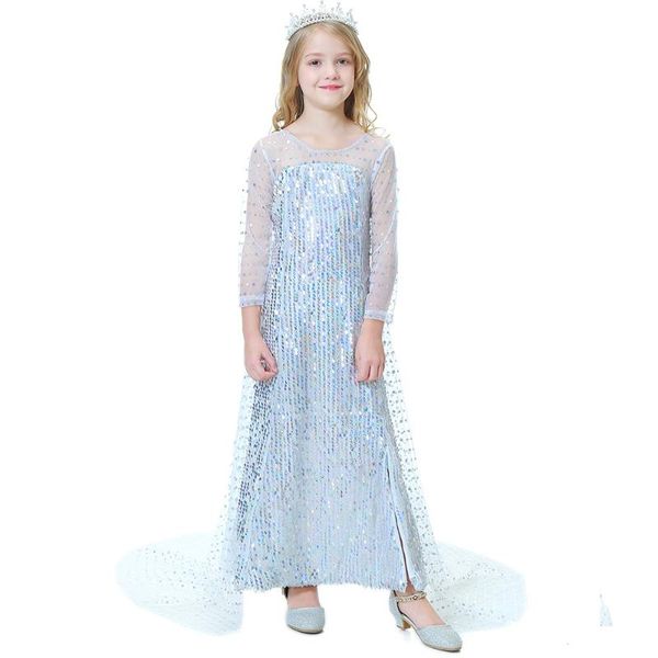 frozen 2 fancy princess dress up christmas carnival girls costume child birthday party white sequined long tail dress, Red;yellow
frozen 2 fancy princess dress up christmas carnival girls costume child birthday party white sequined long tail dress, Red;yellow