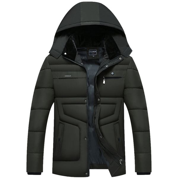 warm men 2019 winter jacket coat thick hooded winter mens parka casual windproof male outwear father's gift coats clothes,8105, Black
warm men 2019 winter jacket coat thick hooded winter mens parka casual windproof male outwear father's gift coats clothes,8105, Black