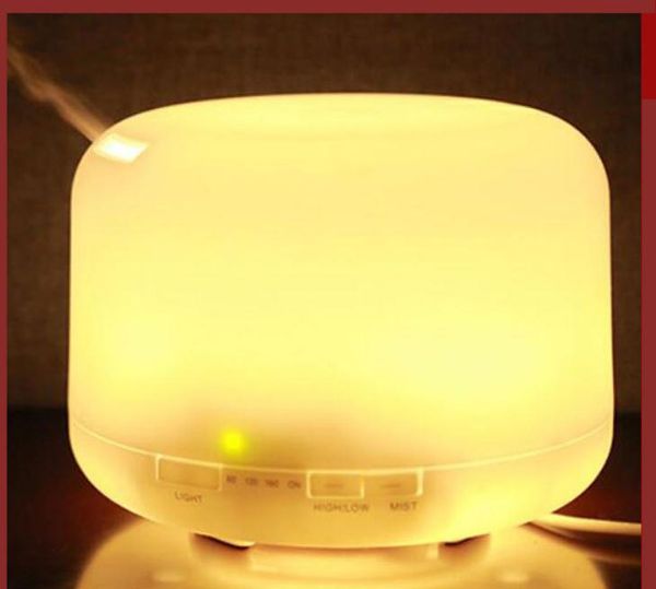 500ml aroma essential oil diffuser air humidifier aromatherapy umidificador 7 color change led night light for home office child bedroom
500ml aroma essential oil diffuser air humidifier aromatherapy umidificador 7 color change led night light for home office child bedroom