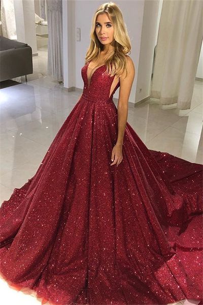 burgundy a-line bling sequins evening dress v-neck sleeveless prom dresses sweep train formal party wear gowns special occasion, Black
burgundy a-line bling sequins evening dress v-neck sleeveless prom dresses sweep train formal party wear gowns special occasion, Black