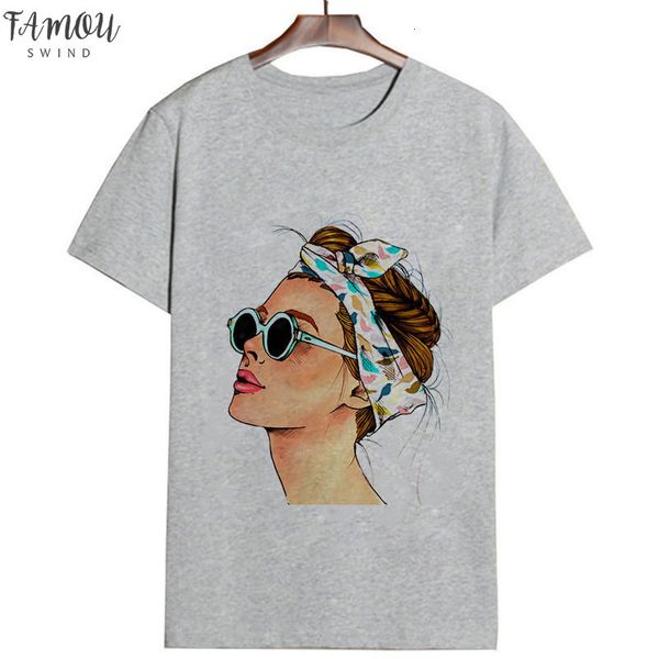 plus size women summer vogue print lady casual t shirt harajuku streetwear short sleeve letter o neck tees camisetas mujer, White 
plus size women summer vogue print lady casual t shirt harajuku streetwear short sleeve letter o neck tees camisetas mujer, White