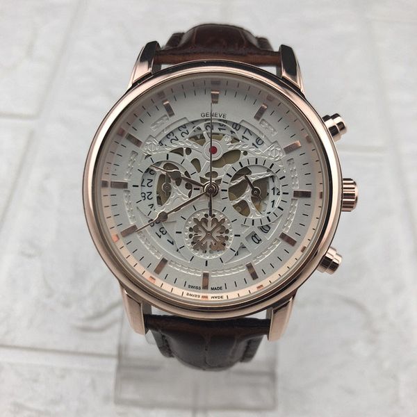 Горячие продажи Высокое Качество Все Циферблат Работа 45 мм Новые Кожаные Роскошн
Горячие продажи Высокое Качество Все Циферблат Работа 45 мм Новые Кожаные Роскошн