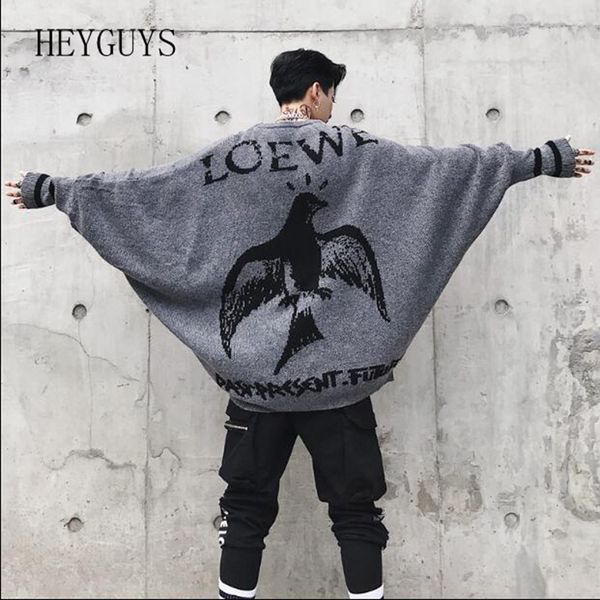 heyguys autumn winter new mens sweater male women high street fashion casual loose bat sleeve knitted pullover sweater l xl, White;black
heyguys autumn winter new mens sweater male women high street fashion casual loose bat sleeve knitted pullover sweater l xl, White;black