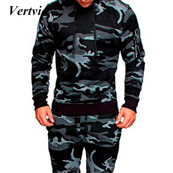 gym clothing vertvie men's training sets muscle sportwear men workout pants suit jogging sweatshirt autumn fitness suits 2021, White;black
