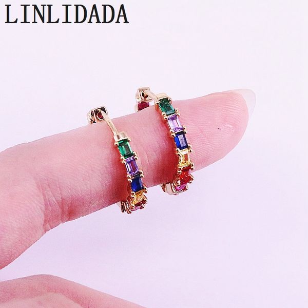 6pairs new arrival fashion jewelry gold color hoop earrings round-shape paved colorful cz earrings, Golden;silver
6pairs new arrival fashion jewelry gold color hoop earrings round-shape paved colorful cz earrings, Golden;silver