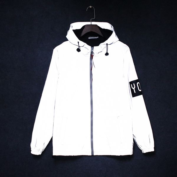 reflective jacket men/women harajuku windbreaker jackets hooded streetwear coat long sleeve casual hiking jacket outerwear coats, Blue;black
reflective jacket men/women harajuku windbreaker jackets hooded streetwear coat long sleeve casual hiking jacket outerwear coats, Blue;black