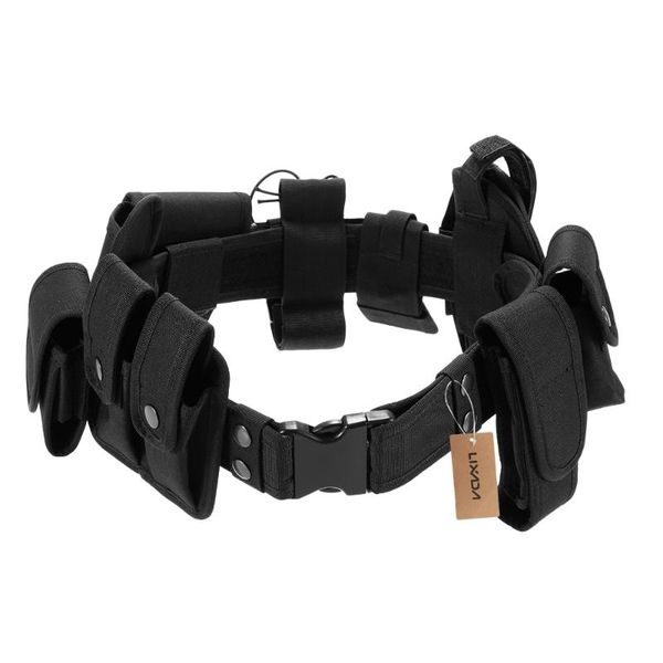 lixada tactical security guard equipment duty utility kit belt with pouches system holster outdoor training black
lixada tactical security guard equipment duty utility kit belt with pouches system holster outdoor training black