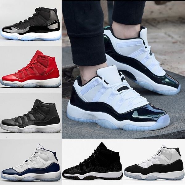 mens 11 11s basketball shoes prom night concord 45 red bred metallic gold gamma blue space jam sports sneakers eur 36-47
mens 11 11s basketball shoes prom night concord 45 red bred metallic gold gamma blue space jam sports sneakers eur 36-47