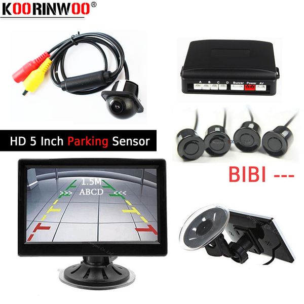 koorinwoo parking kit hd 5 inch car backup monitor display image ccd car rear view camera parking sensor 4 radar parktronic
koorinwoo parking kit hd 5 inch car backup monitor display image ccd car rear view camera parking sensor 4 radar parktronic