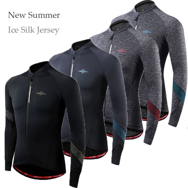 mountainpeak ice silk cycling jerseys men's riding clothing long sleeves sweatshirt mtb bike reflective jersey sportwear clothes, Black;red
mountainpeak ice silk cycling jerseys men's riding clothing long sleeves sweatshirt mtb bike reflective jersey sportwear clothes, Black;red