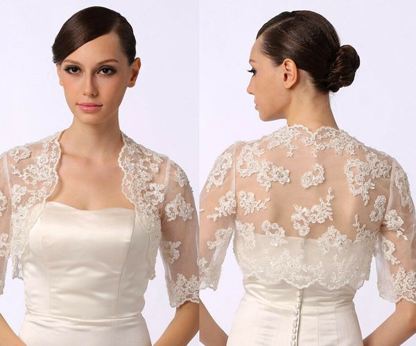 lace long sleeves bolero shrug jacket stole wedding prom party dress white ivory wedding lace jacket310e
lace long sleeves bolero shrug jacket stole wedding prom party dress white ivory wedding lace jacket310e