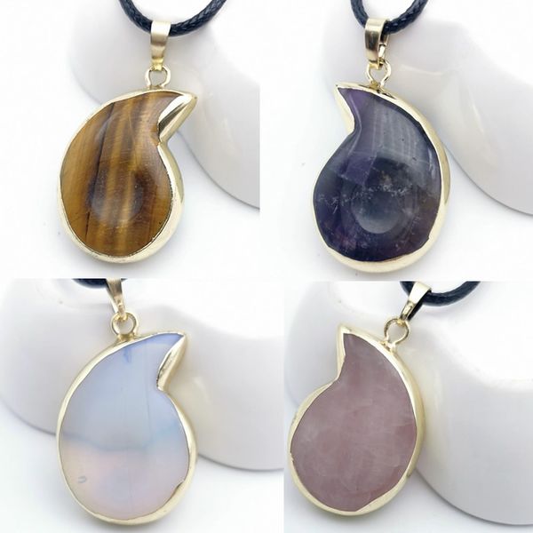 natural stone crystal tiger eye opal quartz snail pendants animal necklaces statement men jewellery, Bronze;silver
natural stone crystal tiger eye opal quartz snail pendants animal necklaces statement men jewellery, Bronze;silver