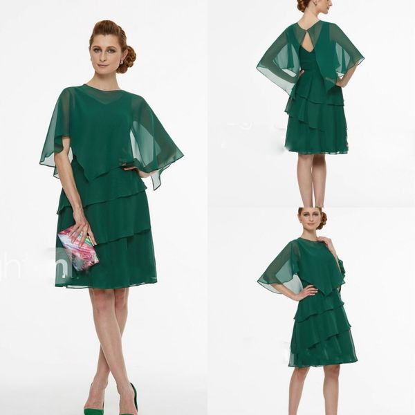 2020 green mother of the bridal dresses with wrap v neck sleeveless tiers chiffon prom dress knee length mothers dresses, Black;red
2020 green mother of the bridal dresses with wrap v neck sleeveless tiers chiffon prom dress knee length mothers dresses, Black;red