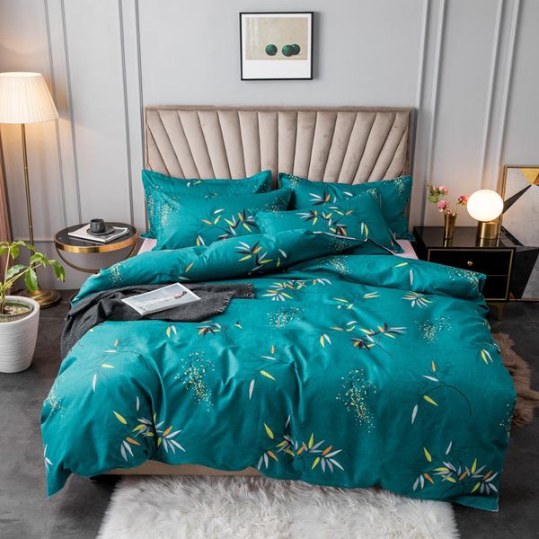 bonenjoy bedding set 4pcs single/quenn/king size ropa de cama floral style duvet cover with flat sheet for double bed bedclothes
bonenjoy bedding set 4pcs single/quenn/king size ropa de cama floral style duvet cover with flat sheet for double bed bedclothes