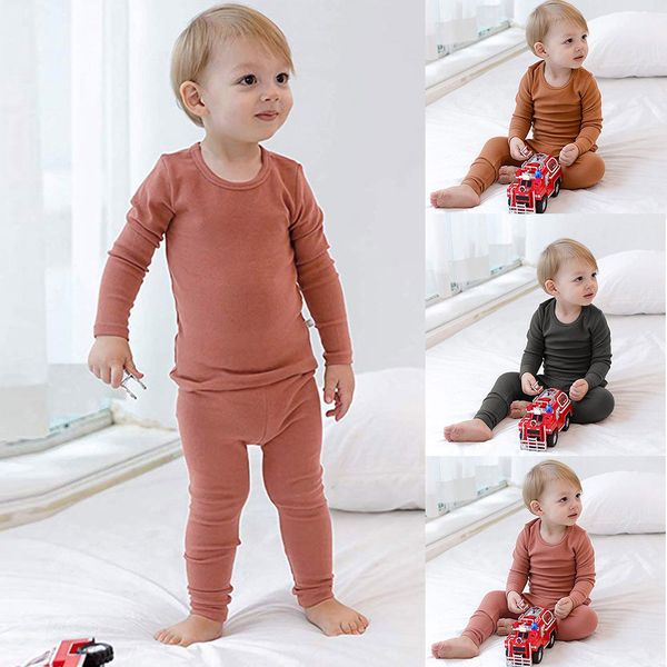 toddler baby boys girls clothes set long sleeve solid +pants pajamas sleepwear outfit fashion casual kids suit, White
toddler baby boys girls clothes set long sleeve solid +pants pajamas sleepwear outfit fashion casual kids suit, White