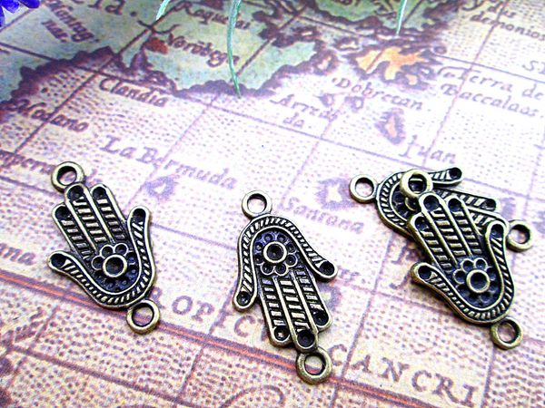 45pcs hamsa hand charms --antique bronze tone base metal charms,hamsa pendant, 29x17mm, Bronze;silver
45pcs hamsa hand charms --antique bronze tone base metal charms,hamsa pendant, 29x17mm, Bronze;silver